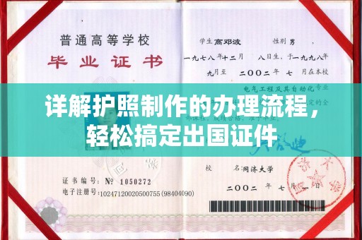 广阳详解护照制作的办理流程，轻松搞定出国证件
