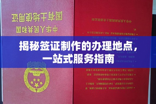 广阳揭秘签证制作的办理地点，一站式服务指南